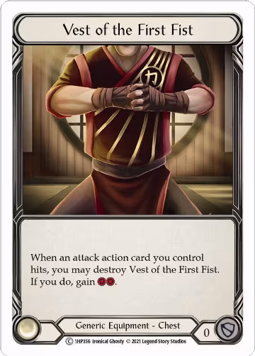 Vest of the First Fist (1HP356), History Pack Vol.1 — Flesh & Blood card price