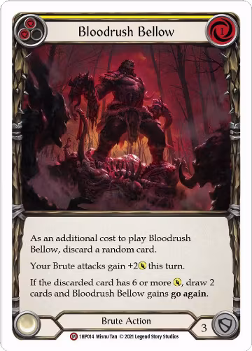Bloodrush Bellow (1HP014), History Pack Vol.1 — Flesh & Blood card price