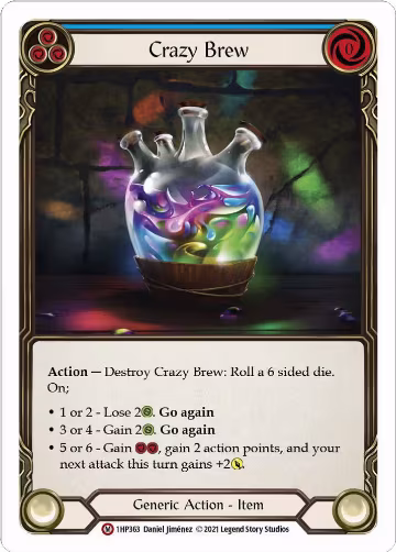 Crazy Brew (1HP363), History Pack Vol.1 — Flesh & Blood card price