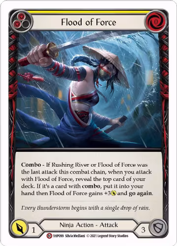 Flood of Force (1HP099), History Pack Vol.1 — Flesh & Blood card price