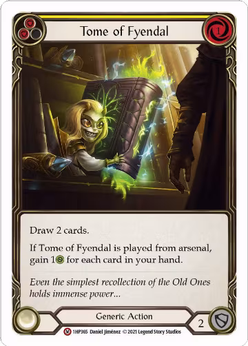 Tome of Fyendal (1HP365), History Pack Vol.1 — Flesh & Blood card price