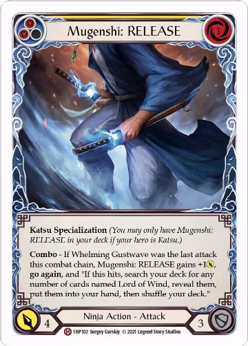 Mugenshi: RELEASE (1HP102), History Pack Vol.1 — Flesh & Blood card price