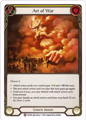 Art of War (1HP366), History Pack Vol.1 — Flesh & Blood card price