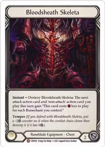 Bloodsheath Skeleta (1HP264), History Pack Vol.1 — Flesh & Blood card price