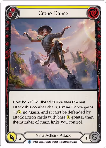 Crane Dance (Yellow) (1HP108), History Pack Vol.1 — Flesh & Blood card price