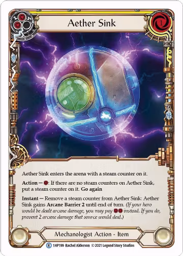 Aether Sink (1HP199), History Pack Vol.1 — Flesh & Blood card price