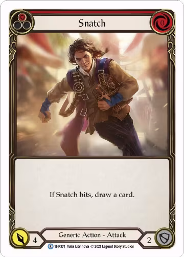 Snatch (Red) (1HP371), History Pack Vol.1 — Flesh & Blood card price