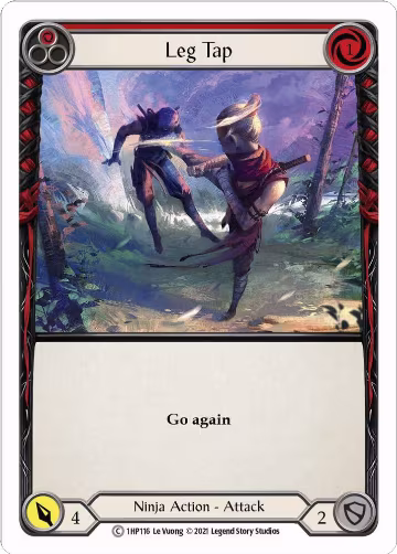 Leg Tap (Red) (1HP116), History Pack Vol.1 — Flesh & Blood card price