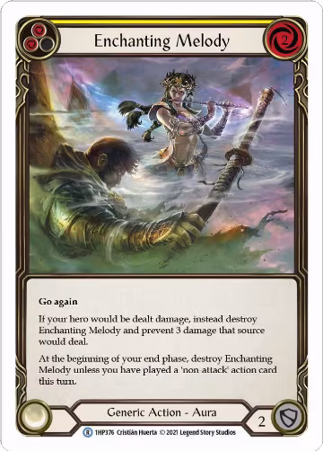 Enchanting Melody (Yellow) (1HP376), History Pack Vol.1 — Flesh & Blood card price