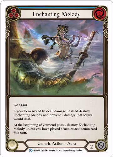 Enchanting Melody (Blue) (1HP377), History Pack Vol.1 — Flesh & Blood card price