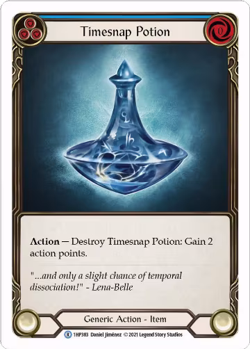 Timesnap Potion (1HP383), History Pack Vol.1 — Flesh & Blood card price