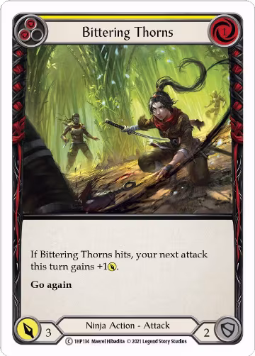 Bittering Thorns (1HP134), History Pack Vol.1 — Flesh & Blood card price