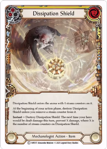 Dissipation Shield (1HP217), History Pack Vol.1 — Flesh & Blood card price