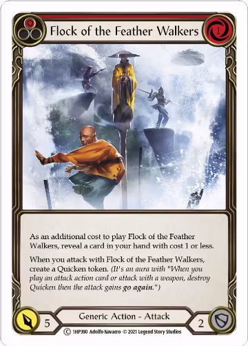 Flock of the Feather Walkers (Red) (1HP390), History Pack Vol.1 — Flesh & Blood card price