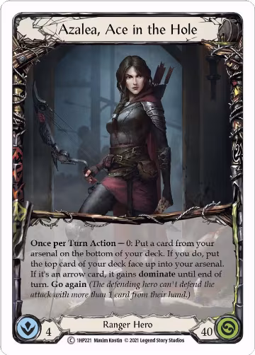 Azalea, Ace in the Hole (1HP221), History Pack Vol.1 — Flesh & Blood card price
