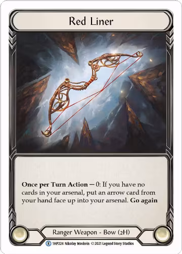 Red Liner (1HP224), History Pack Vol.1 — Flesh & Blood card price