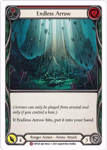 Endless Arrow (1HP228), History Pack Vol.1 — Flesh & Blood card price