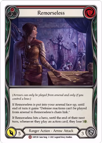 Remorseless (1HP230), History Pack Vol.1 — Flesh & Blood card price
