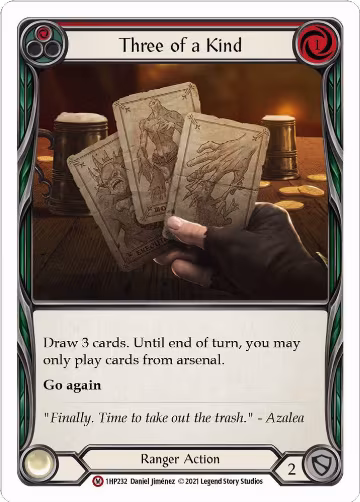 Three of a Kind (1HP232), History Pack Vol.1 — Flesh & Blood card price
