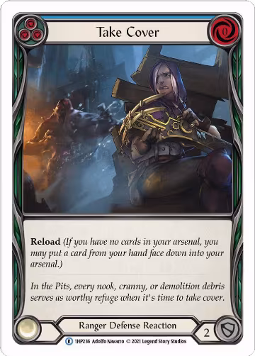 Take Cover (Blue) (1HP236), History Pack Vol.1 — Flesh & Blood card price