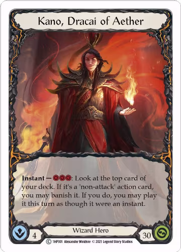 Kano, Dracai of Aether (1HP301), History Pack Vol.1 — Flesh & Blood card price
