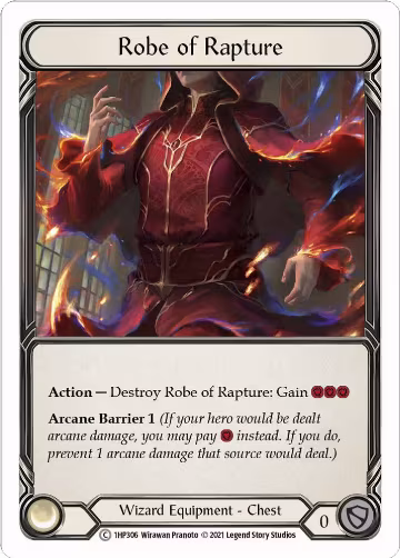 Robe of Rapture (1HP306), History Pack Vol.1 — Flesh & Blood card price