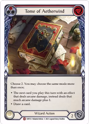 Tome of Aetherwind (1HP313), History Pack Vol.1 — Flesh & Blood card price