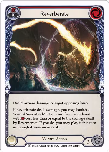 Reverberate (Red) (1HP326), History Pack Vol.1 — Flesh & Blood card price