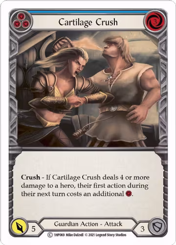 Cartilage Crush (Blue) (1HP069), History Pack Vol.1 — Flesh & Blood card price