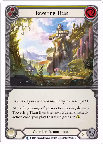 Towering Titan (Yellow) (1HP065), History Pack Vol.1 — Flesh & Blood card price
