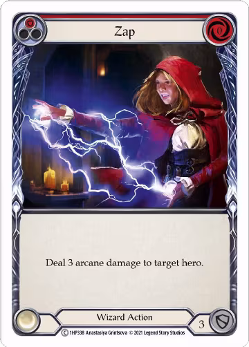 Zap (Red) (1HP338), History Pack Vol.1 — Flesh & Blood card price