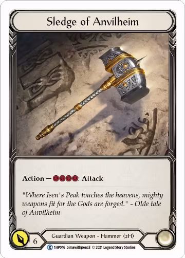 Sledge of Anvilheim (1HP046), History Pack Vol.1 — Flesh & Blood card price
