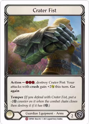 Crater Fist (1HP049), History Pack Vol.1 — Flesh & Blood card price
