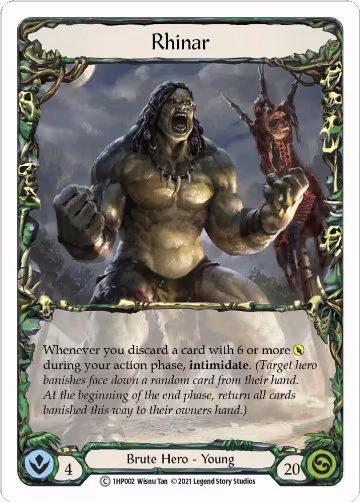 Rhinar (1HP002), History Pack Vol.1 — Flesh & Blood card price