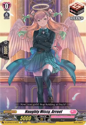 Haughty Missy, Arroel (D-LBT02/074EN), D-LBT02: Lyrical Monasterio ~It's a New School Term!~ — Vanguard card price