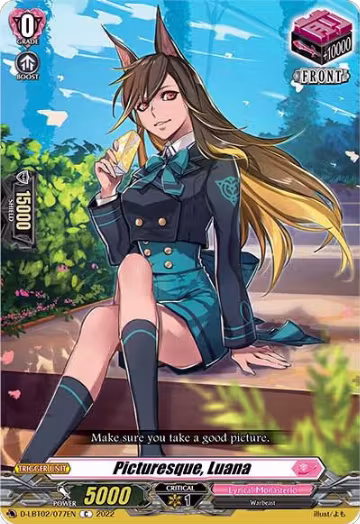 Picturesque, Luana (D-LBT02/077EN), D-LBT02: Lyrical Monasterio ~It's a New School Term!~ — Vanguard card price