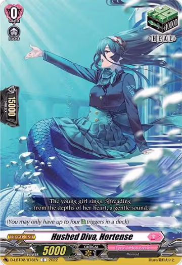 Hushed Diva, Hortense (D-LBT02/078EN), D-LBT02: Lyrical Monasterio ~It's a New School Term!~ — Vanguard card price