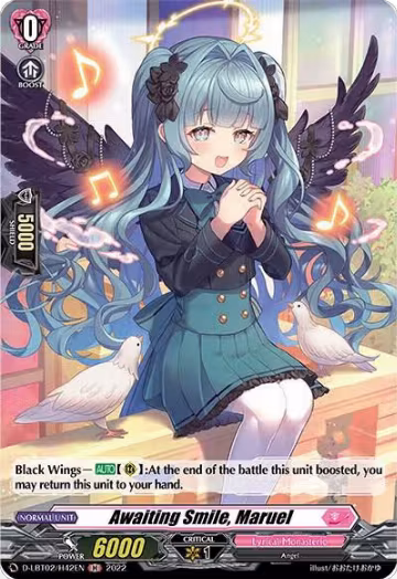 Awaiting Smile, Maruel (Holo) (D-LBT02/H42EN), D-LBT02: Lyrical Monasterio ~It's a New School Term!~ — Vanguard card price