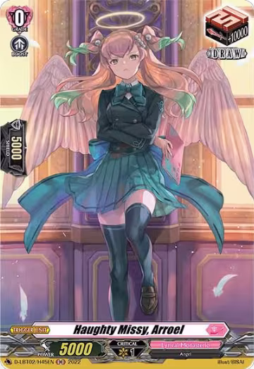 Haughty Missy, Arroel (Holo) (D-LBT02/H45EN), D-LBT02: Lyrical Monasterio ~It's a New School Term!~ — Vanguard card price