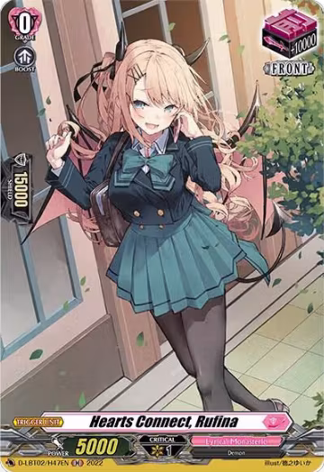 Hearts Connect, Rufina (Holo) (D-LBT02/H47EN), D-LBT02: Lyrical Monasterio ~It's a New School Term!~ — Vanguard card price