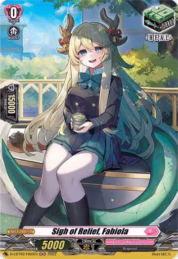 Sigh of Relief, Fabiola (Holo) (D-LBT02/H50EN), D-LBT02: Lyrical Monasterio ~It's a New School Term!~ — Vanguard card price