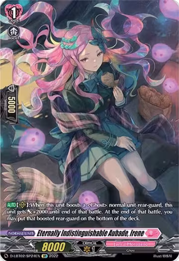 Eternally Indistinguishable Aubade, Irene (SP) (D-LBT02/SP24EN), D-LBT02: Lyrical Monasterio ~It's a New School Term!~ — Vanguard card price