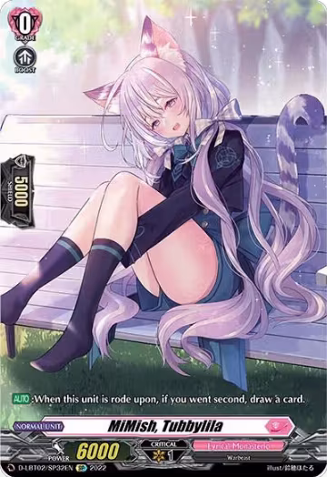 MiMish, Tubbylila (SP) (D-LBT02/SP32EN), D-LBT02: Lyrical Monasterio ~It's a New School Term!~ — Vanguard card price