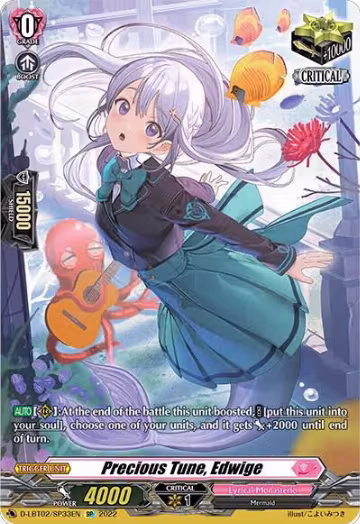 Precious Tune, Edwige (SP) (D-LBT02/SP33EN), D-LBT02: Lyrical Monasterio ~It's a New School Term!~ — Vanguard card price