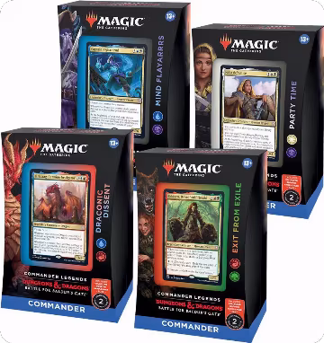 Commander Legends: Battle for Baldur's Gate - Commander Deck Display, Commander Legends: Battle for Baldur's Gate — Magic sealed product price