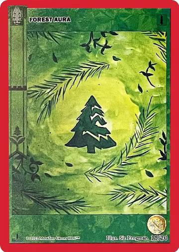Forest Aura (15/20), Fan Art Contest 2021 — MetaZoo card price