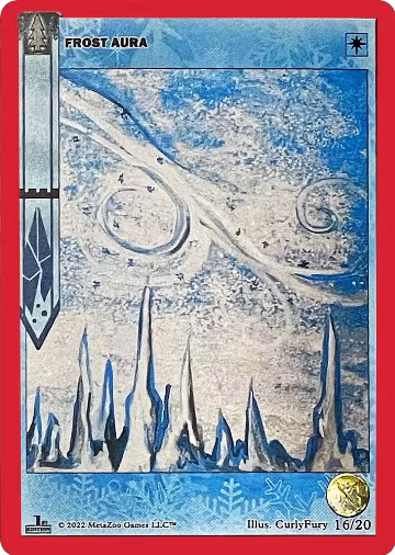 Frost Aura (16/20), Fan Art Contest 2021 — MetaZoo card price