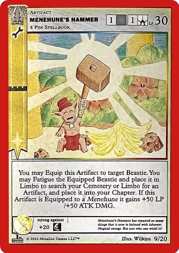 Menehune's Hammer (9/20) — card price