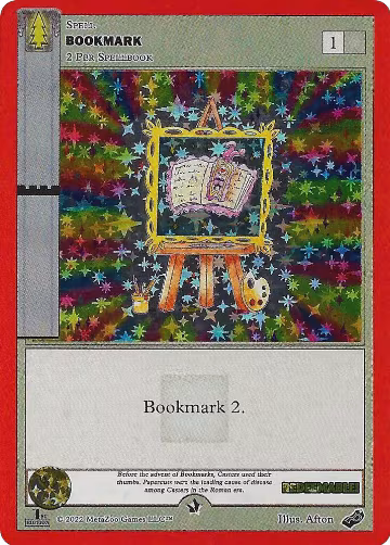 Bookmark, Fan Art Contest 2021 — MetaZoo card price