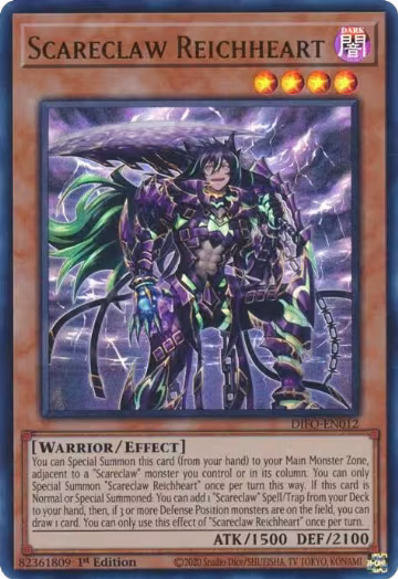 Scareclaw Reichheart (DIFO-EN012), Dimension Force — Yu-Gi-Oh! card price